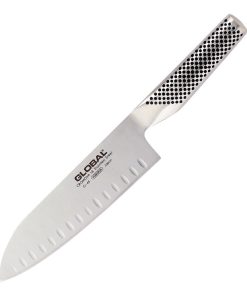 Global G 48 Santoku Fluted Knife 18cm (GH281)