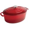 Vogue Red Oval Casserole Dish 5Ltr (GH313)