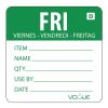 Vogue Dissolvable Day of the Week Labels Friday (Pack of 250) (GH355)