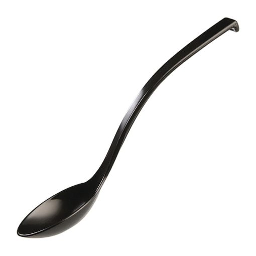 APS Black Deli Spoon (Pack of 6) (GH359)