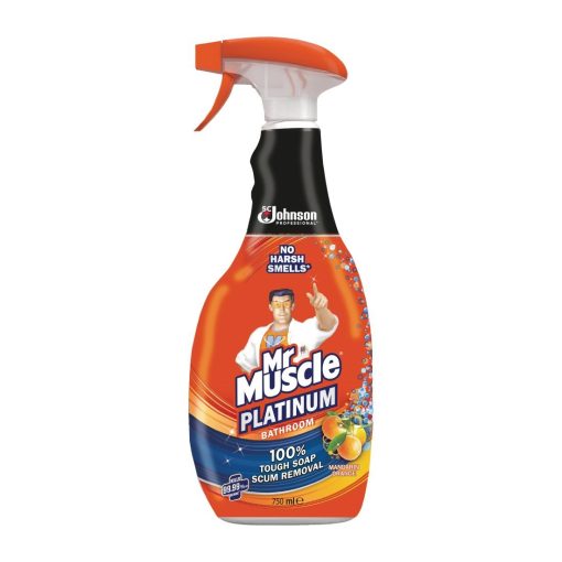 Mr Muscle Platinum Bathroom Cleaner Ready To Use 750ml (GH493)