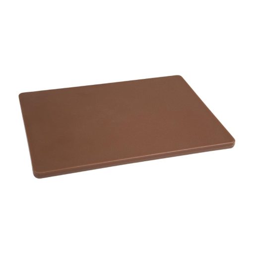 Hygiplas Low Density Brown Chopping Board Small (GH792)