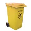 Wheelie Bin Yellow 240Ltr (GH877)