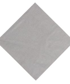 Duni Compostable Lunch Napkins Granite Grey 330mm (Pack of 1000) (GJ103)