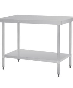 Vogue Stainless Steel Prep Table 1200mm (GJ502)