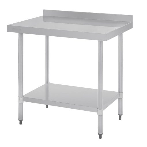 Vogue Stainless Steel Table with Upstand 900mm (GJ506)