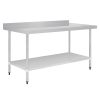 Vogue Stainless Steel Table with Upstand 1800mm (GJ509)