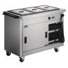 Lincat Panther 670 Series Hot Cupboard with Bain Marie P6B3 (GJ575)