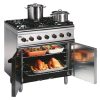 Lincat Silverlink 600 Propane Gas 6 Burner Oven Range with Rear Castors SLR9C/P (GJ678-P)