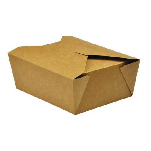 Vegware Compostable Paperboard Food Boxes No.8 1300ml / 46oz (Pack of 300) (GK102)