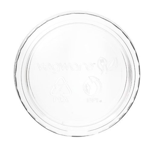 Vegware Compostable Cold Portion Pot Lids 59ml / 2oz and 118ml / 4oz (GK104)