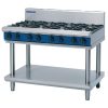 Blue Seal Evolution Cooktop 8 Open Burners LPG on Stand1200mm G518D-LS/L (GK191-P)