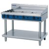 Blue Seal Evolution Cooktop 2 Open/1 Griddle Burner Natural Gas on Stand 1200mm G518A-LS/N (GK197-N)
