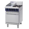 Blue Seal Evolution 2 Burner/Griddle Static Oven LPG 600mm G504C/L (GK274-P)