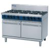 Blue Seal Evolution 8 Burner Double Static Oven Nat Gas 1200mm G528D/N (GK367-N)