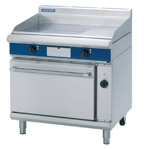 Blue Seal Evolution Chrome 1/3 Ribbed Griddle Convection Oven Electric 900mm EPE56 (GK576)