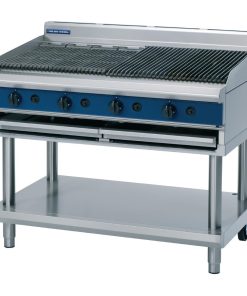 Blue Seal Evolution Chargrill with Leg Stand LPG 1200mm G598-LS/L (GK580-P)