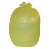 Jantex Large Medium Duty Yellow Bin Bags 90Ltr (Pack of 200) (GK684)