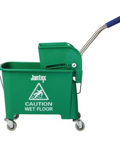 Jantex Kentucky Mop Bucket and Wringer 20Ltr Green (GK689)