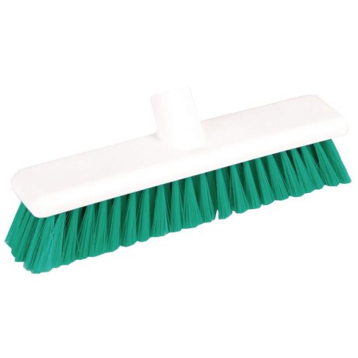 Jantex Soft Hygiene Broom Green 12in (GK873)