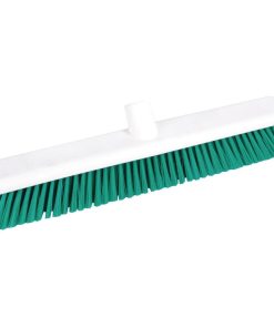Jantex Hygiene Broom Soft Bristle Green 18in (GK874)