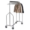 Heavy Duty Z Garment Rail With 25 Anti Theft Hangers (GK912)