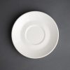 Olympia Cafe Saucers White 158mm (Pack of 12) (GL048)