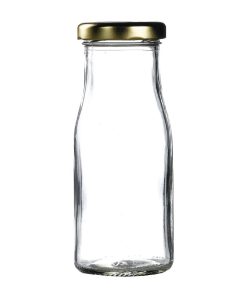 Gold Cap for Mini Milk Bottles (Pack of 18) (GL161)