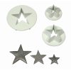 PME Star Pastry Cutters (Pack of 3) (GL238)