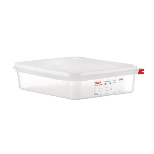 Araven Polypropylene 1/2 Gastronorm Food Containers 4L (Pack of 4) (GL261)