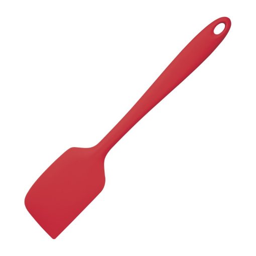 Vogue Silicone Large Spatula Red 28cm (GL351)