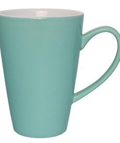 Olympia Cafe Latte Cups Aqua 454ml (Pack of 12) (GL462)