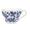 Churchill Vintage Prints Georgian Teacup Blue 200ml (Pack of 12) (GL472)