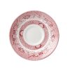 Churchill Vintage Prints Willow Georgian Saucer Cranberry 141mm (GL475)