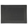 APS PVC Placemat Fine Band Frame Black (Pack of 6) (GL610)