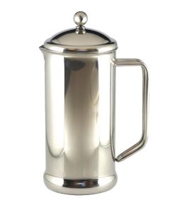 Olympia Polished Stainless Steel Cafetiere 8 Cup (GL649)