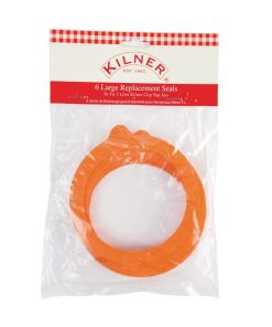 Kilner Spare Rubber Seals for Clip Top Jars 3Ltr (Pack of 6) (GL883)