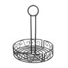Olympia Wire Condiment Holder Black (GM245)