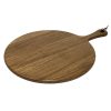 Olympia Acacia Wood Round Pizza Paddle Board 355mm (GM262)