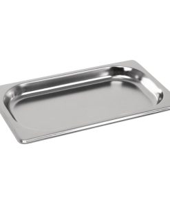 Vogue Stainless Steel 1/4 Gastronorm Pan 20mm (GM312)