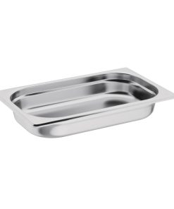 Vogue Stainless Steel 1/4 Gastronorm Pan 40mm (GM313)