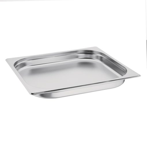 Vogue Stainless Steel Gastronorm 2/3 Pan 20mm (GM314)