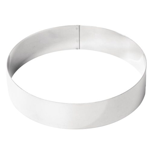 De Buyer Stainless Steel Mousse Ring 200 x 45mm (GM376)