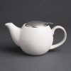 Olympia Cafe Teapot 510ml White (GM593)