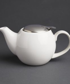 Olympia Cafe Teapot 510ml White (GM593)