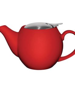 Olympia Cafe Teapot 510ml Red (GM594)
