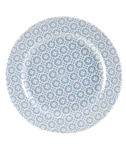 Churchill Moresque Prints Plate Blue 276mm (Pack of 12) (GM683)