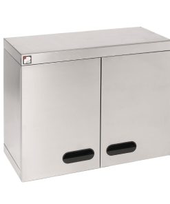 Parry Stainless Steel Hinged Wall Cupboard 750mm (GM735)