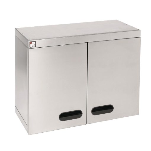 Parry Stainless Steel Hinged Wall Cupboard 750mm (GM735)