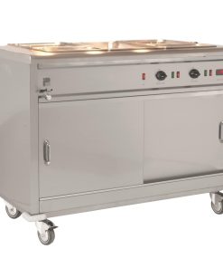 Parry Mobile Servery with Bain Marie Top MSB15 (GM777)